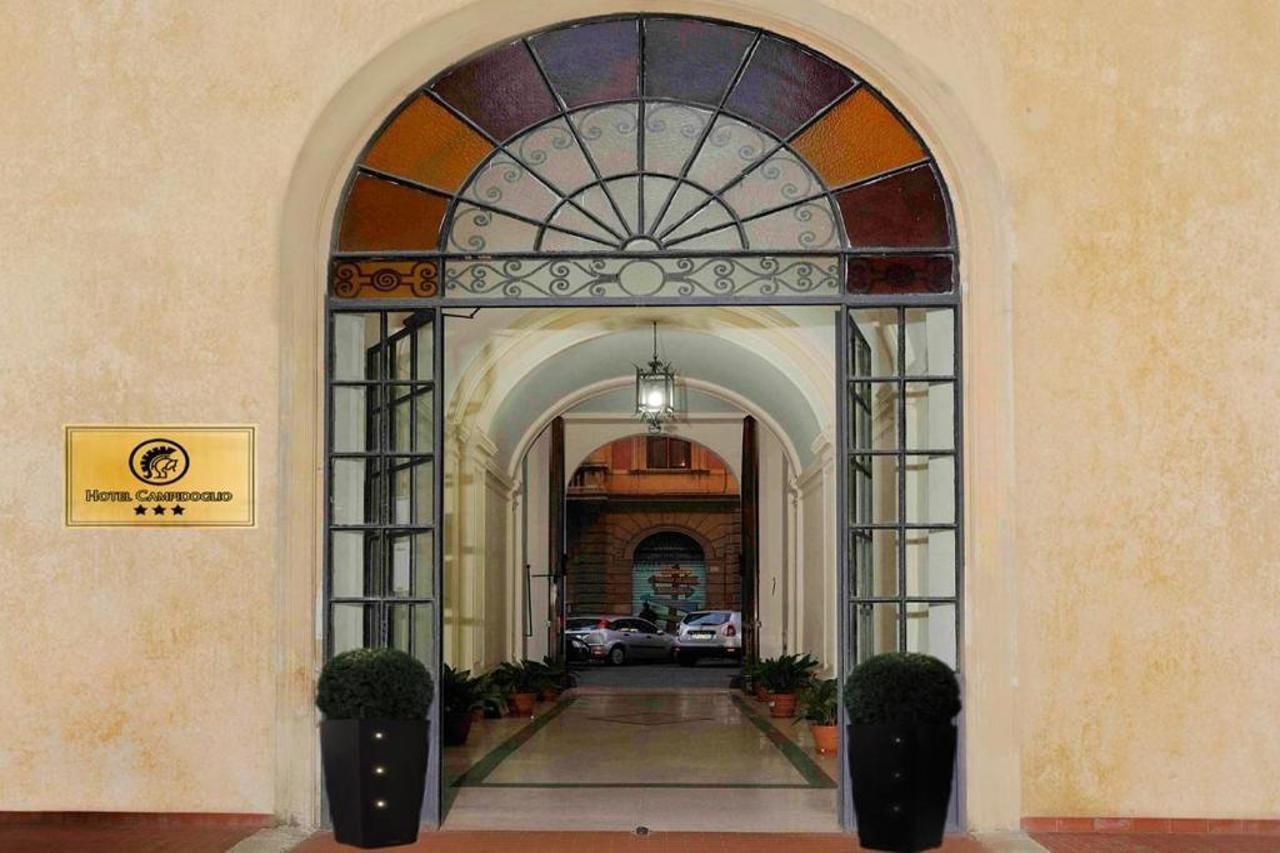 Hotel Campidoglio Рим Экстерьер фото